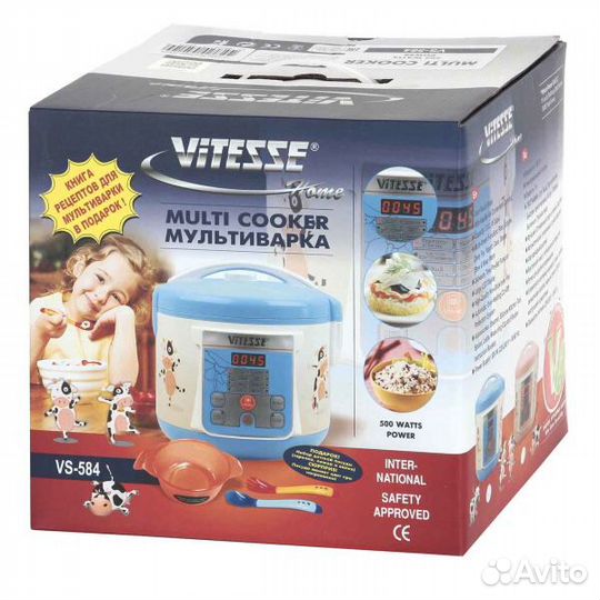 Новая мультиварка Vitesse VS-584 Light Blue