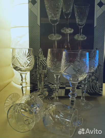Хрустальные бокалы