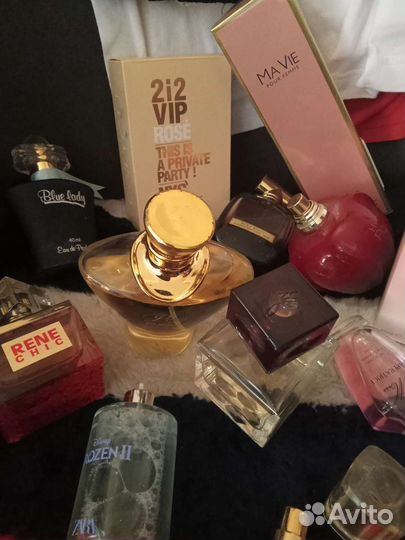 Парфюмерия духи остаток