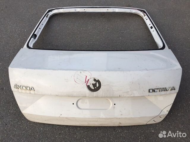Крышка багажника Skoda Octavia 2013 белый