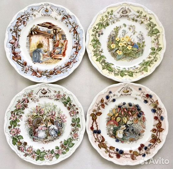 Brambly hedge,Ежевичная поляна.Royal Doulton