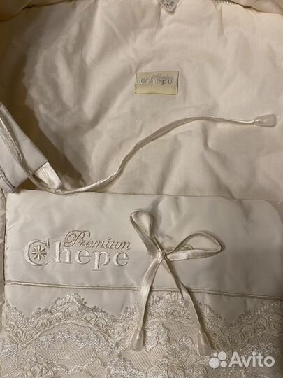 Конверт с шапочкой на выписку с кружевом