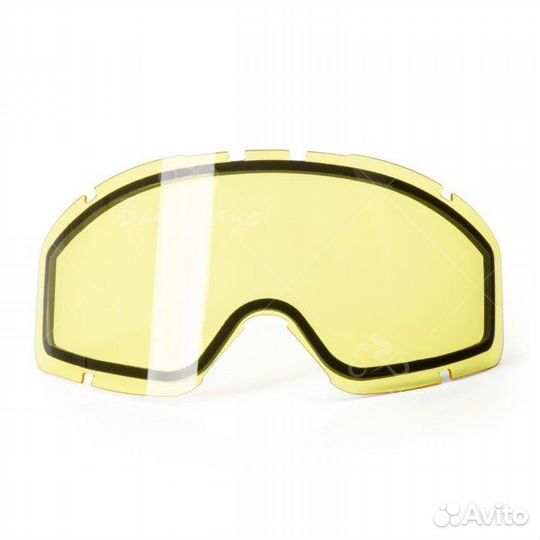 Линза для очков CKX ghost с двойным стеклом, жёлт