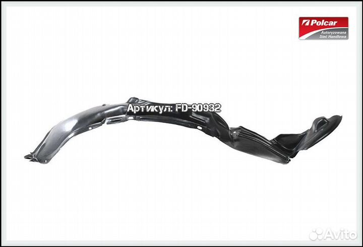 Подкрылок передний правый Toyota Corolla AE100