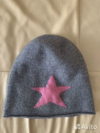 Шапочка для девочки р.54,кашемир