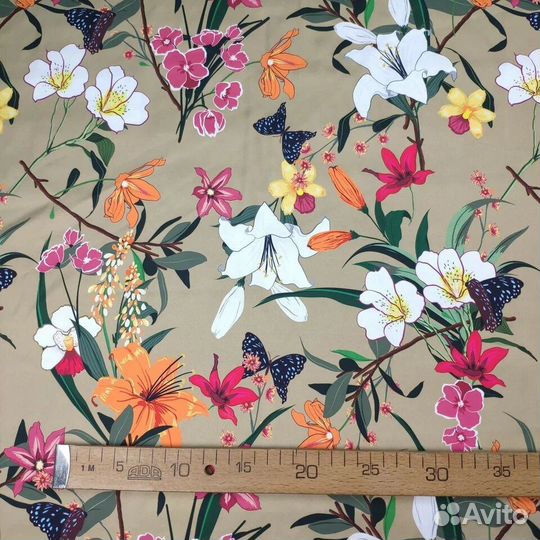 Искусственный шелк Армани