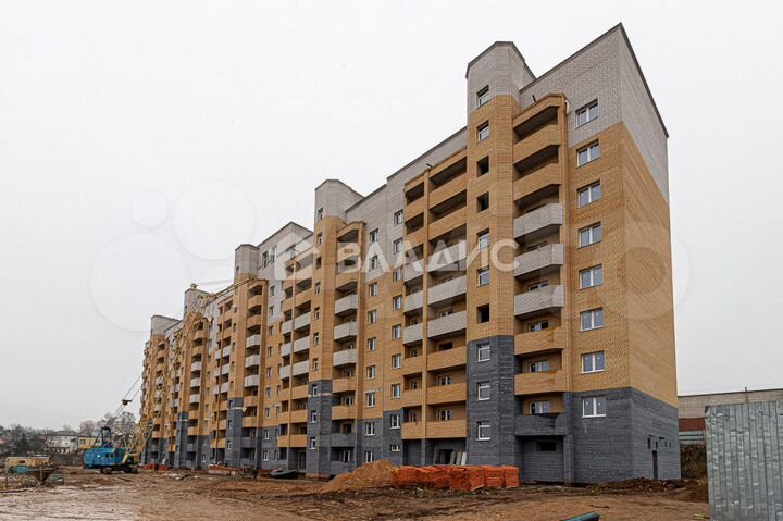 2-к. квартира, 55,6 м², 2/9 эт.