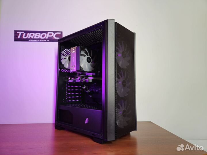 Игровой компьютер Intel 12100 и RTX 4060