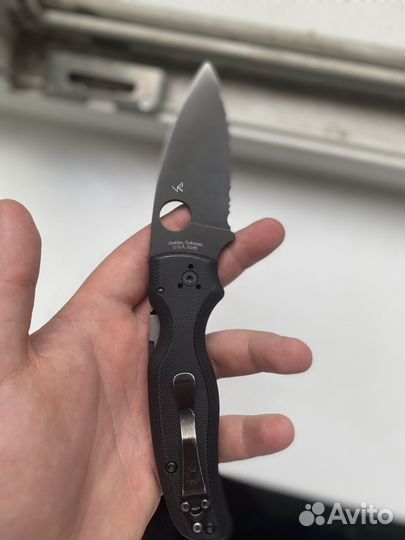 Нож охотничий Lil' Native Spyderco