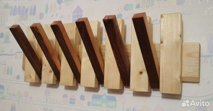 Kpop BTS Вешалка массив дерево сосна, ель