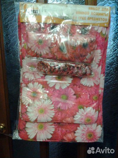 Набор для ванной комнаты,Рыжий кот'' (новый)