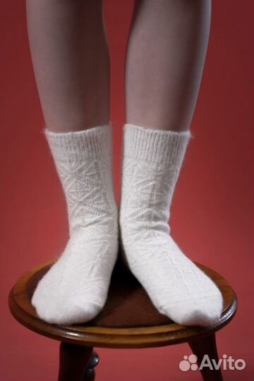Шерстяные носки женские