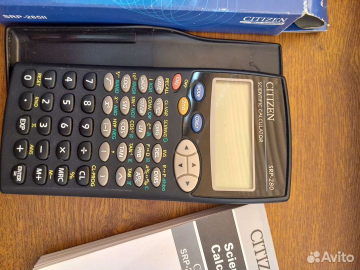 Калькулятор sitizen SRP-285II Новый