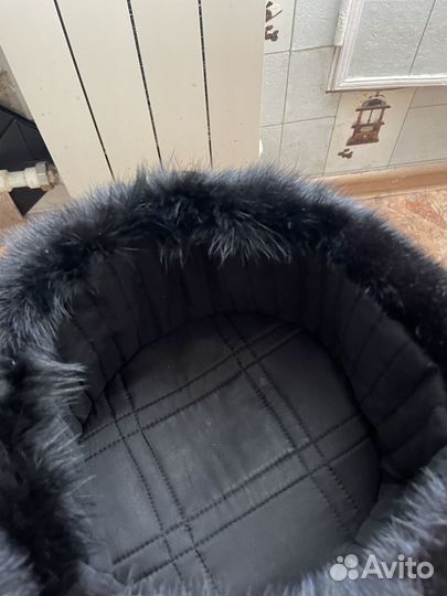 Новая норковая шапка ушанка