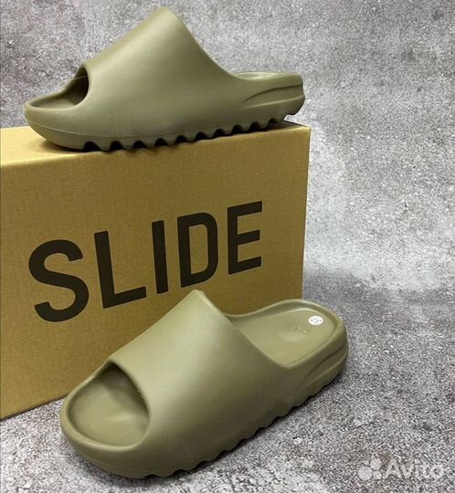 Adidas yeezy шлепки slide сандали