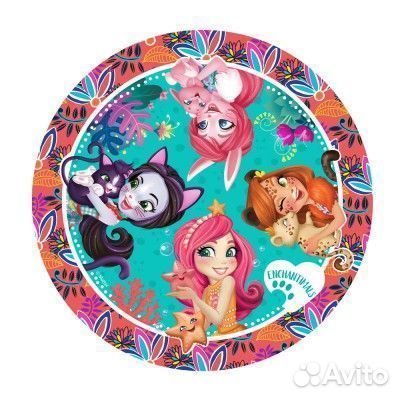 Тарелки набор Энчантималс Enchantimals, бумажные 1
