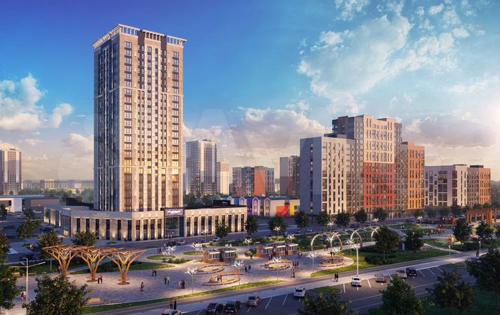 3-к. квартира, 71 м², 15/24 эт.