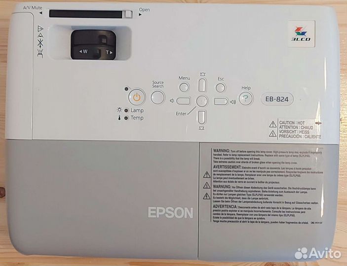 Мультимедиа проектор Epson EB-824