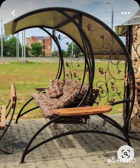 Качель кованая