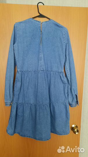 Платье джинсовое, 42 размер