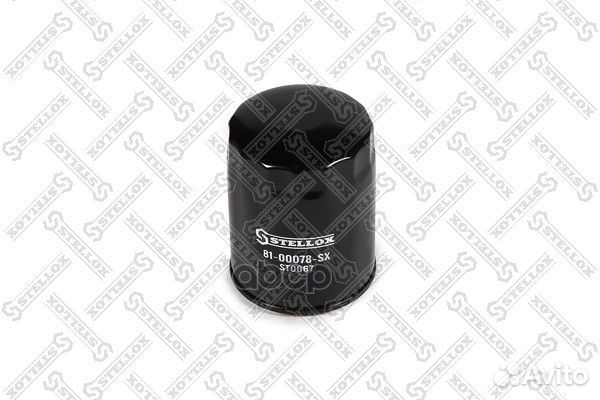 Фильтры масляныеstellox 8100078SX Stellox