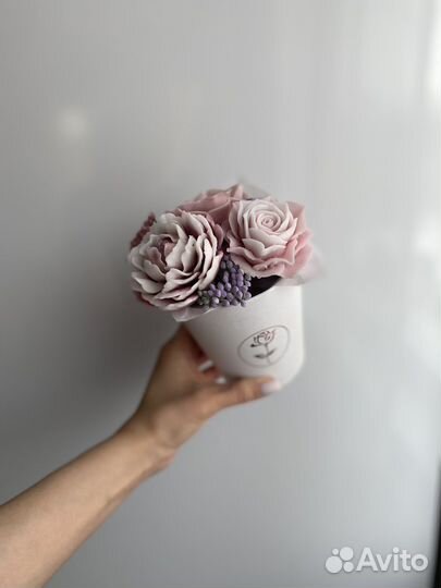 Букет из мыла