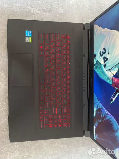 Игровой ноутбук msi katana gf76