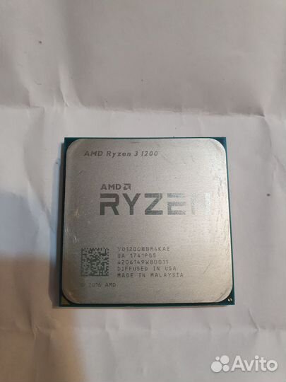 Процессор ryzen 3 1200