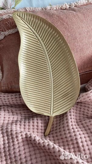 Поднос листок