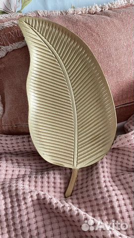 Поднос листок