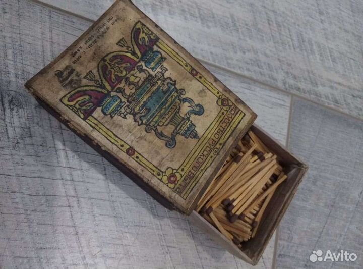 Спички СССР большие