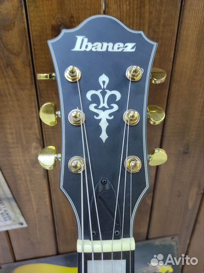 Полуакустическая электрогитара ibanez AG85-BKF