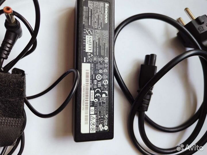 Блок питания для ноутбука lenovo 20v 3.25a