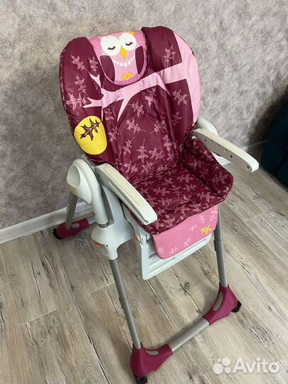Стульчик для кормления chicco polly