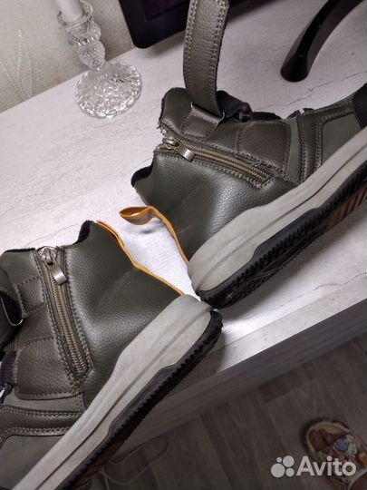 Ботинки зимние детские 35размер