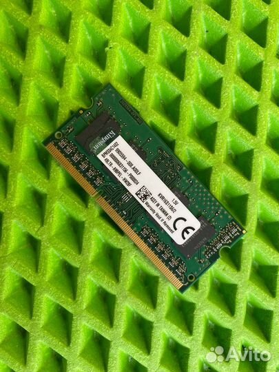 Озу RAM DDR3 12800S kingston 2 гб - универсальная