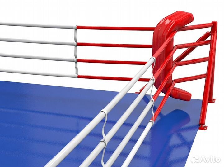 Ринг боксерский 5х5м на упорах от производителя