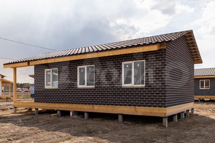 Дача 62,3 м² на участке 7 сот.