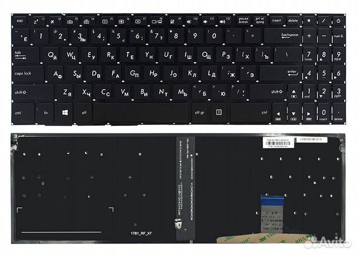 Клавиатура для ноутбука Asus M580, N580