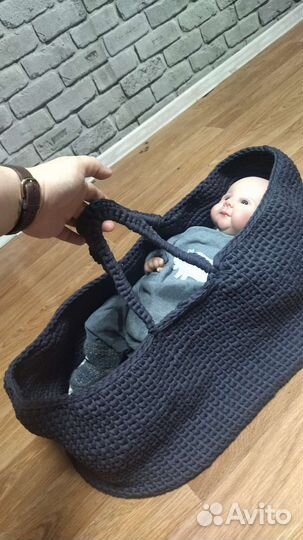 Люлька для куклы реборн, 56 см в длину