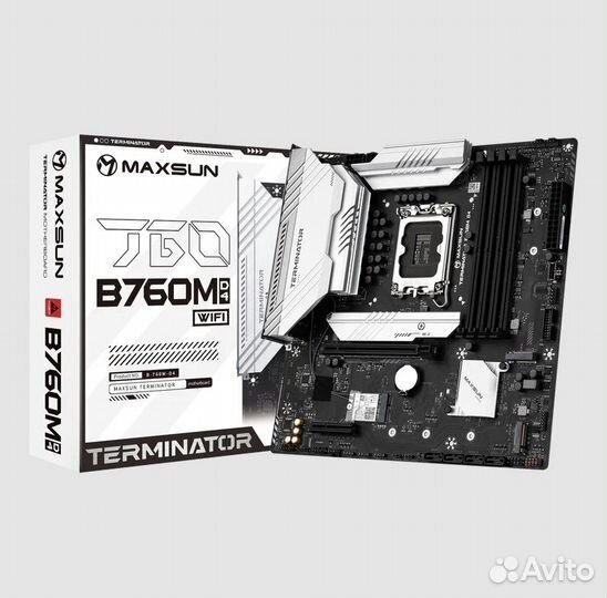 Материнка Maxsun Terminator B760M D4 Wi-Fi