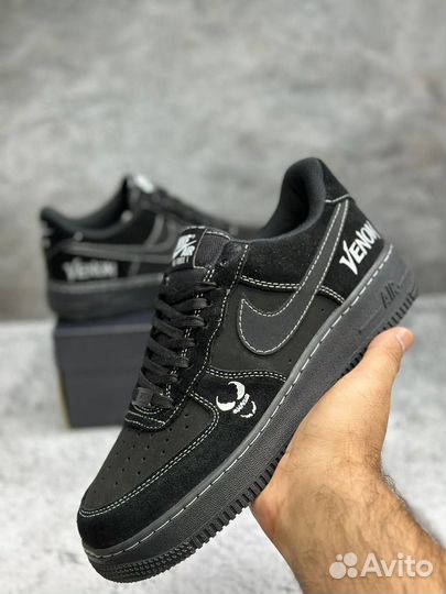 Кеды черные мужские Nike air force