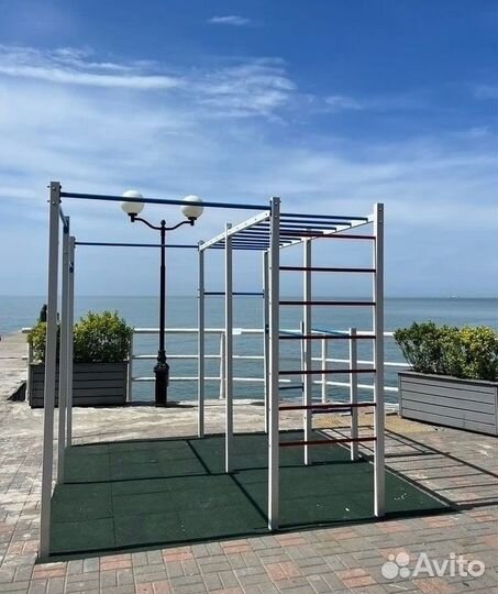 Воркаут площадка спортивный комплекс sswa