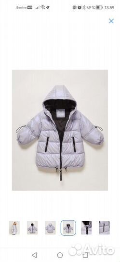 Пальто для девочки 164