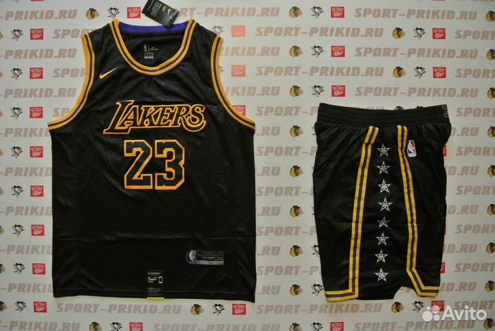 Баскетбольная форма Lakers Леброн