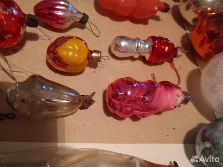Елочные игрушки СССР