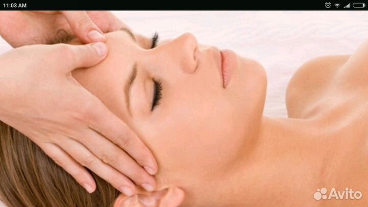Уход за лицом -массаж