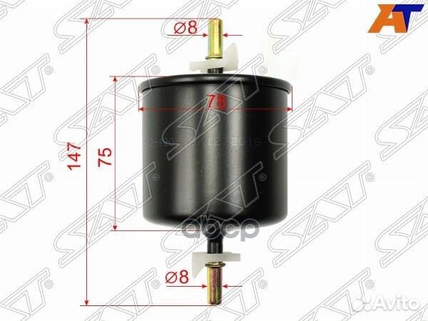 Фильтр топливный mazda tribute 00-08/ford maver