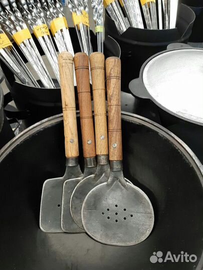 Шумовки для плова разная длина