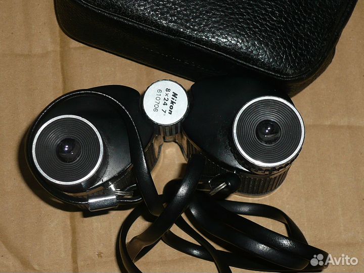 Made in japan бинокль nikon 8*24 80-х гг